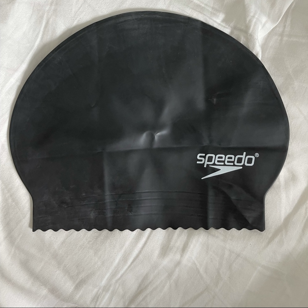 Speedo latex swimming cap